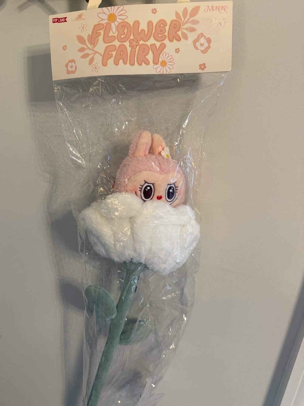 Pop Mart Mokoko Flower Fairy Plush Stem from Pop Land